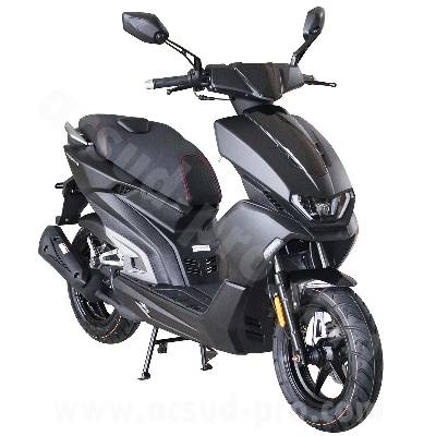 SCOOTER TNT MOTOR STREETMAX 50CC NOIR MAT / NOIR BRILLANT 12" E5+ (EFI)